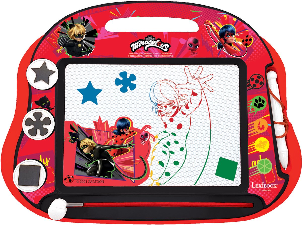 Miraculous Ladybug magisches Zeichenbrett mehrfarbig