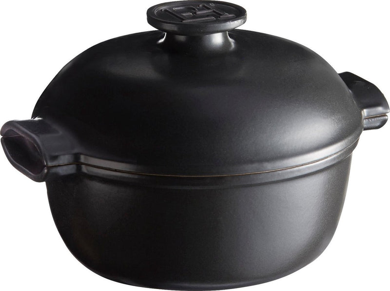 Emile Henry – kleiner Delight-Kochtopf – 2,0 l – Schiefer