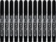 Black Jumbo Marker, 12st.