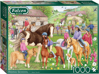 Jumbo legpuzzzel Reitschule, 1000tlg.