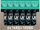 Lenor Unstoppables Duft-Booster Frischer Duft – 6 x 168 Gramm – Waschparfüm