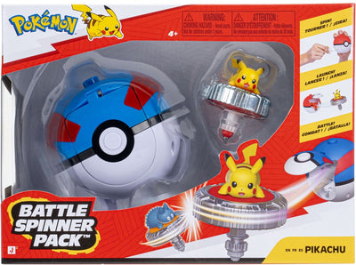 Jazwares Pokémon – Battle-Spinner-Spiel – Pikachu #2 toller Ball