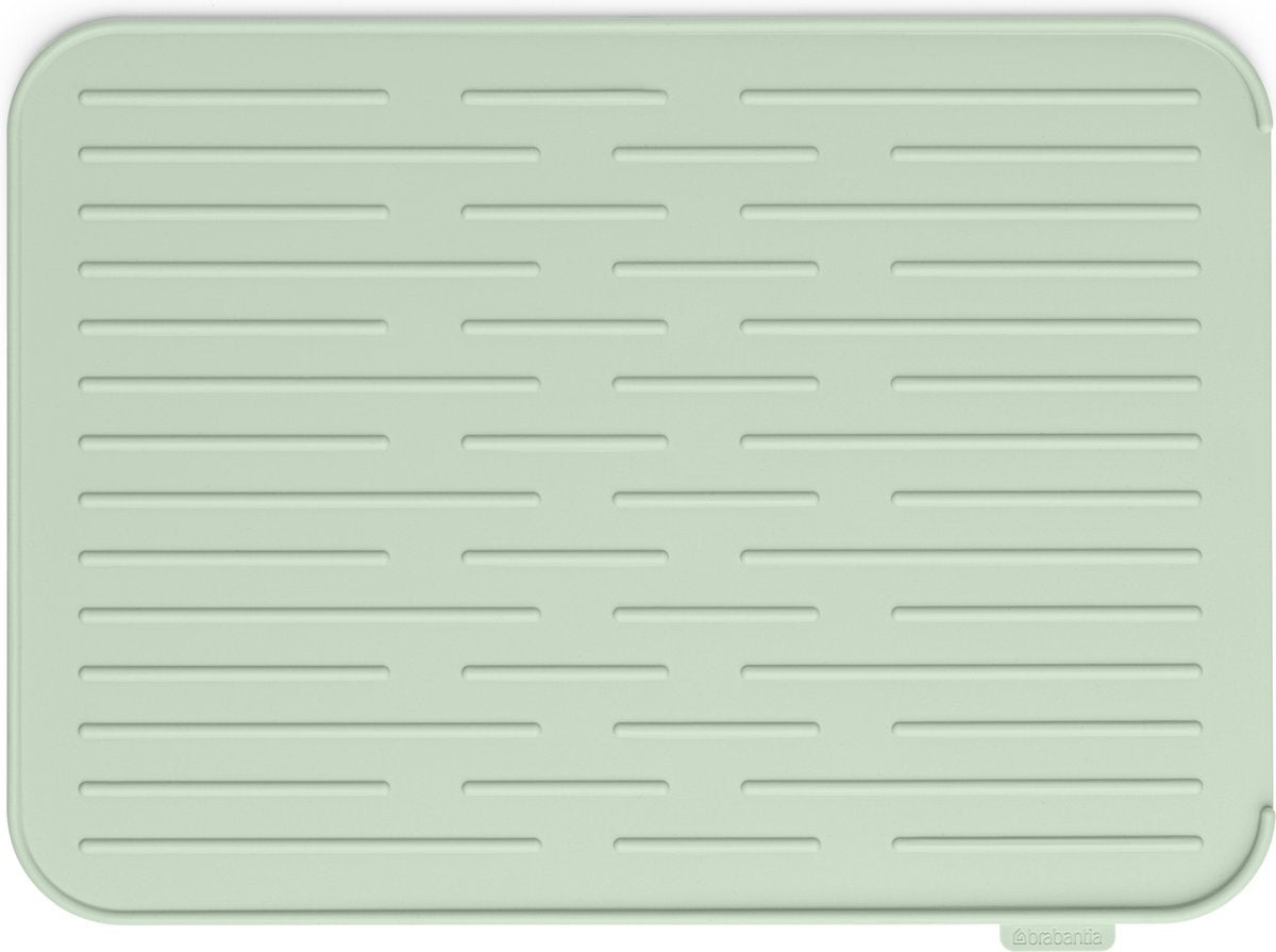 Brabantia Abflussmatte für Waschbecken – Silikon – 44 x 32 cm – Jadegrün