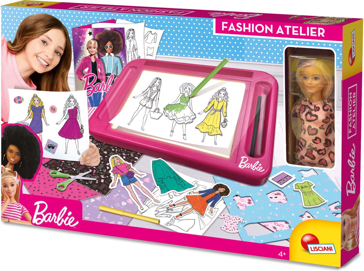 Lisciani Barbie Fashion Atelier mit Puppe