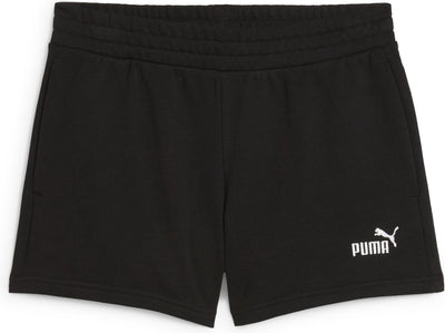 Puma ess klein Nr. 1 Logo 4'' Shorts Tr Damen-Sporthose – Schwarz