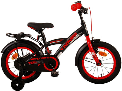 Volare Thombike Children's Bike - Jungen - 14 Zoll - schwarz rot