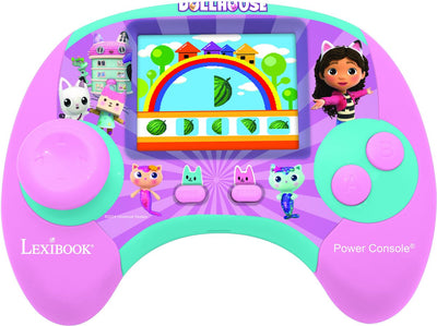 Lexibook Power Console Gabby und das maison magique de jeux éducative bilingue en français et englais