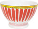 Blondes Amsterdam, gerade aufholend, Vintage-Schale rosa 15cm