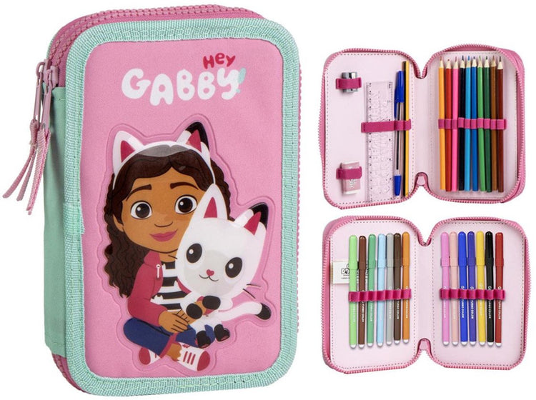 Gabbys Puppenhaus Gabbys Puppenhaus Hey gefülltes Federmäppchen 2 Etagen