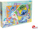 Lisciani Disney Puzzle DF Maxi Floor 24 Lilo Stitch