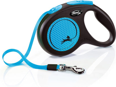 Flexi rollijn neues neon band schwarz blau