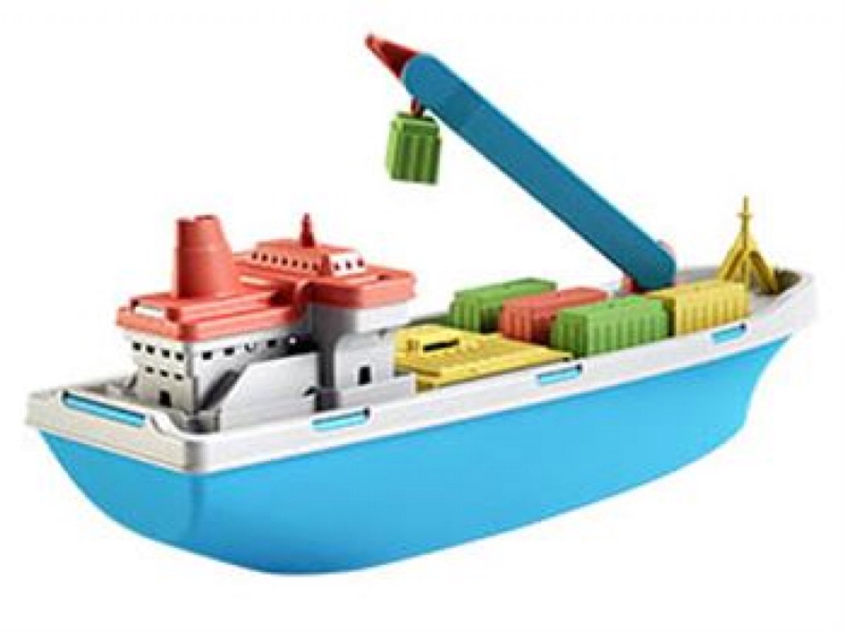Basic Container Frachtschiff 40 cm + Zubehör