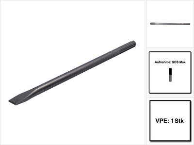 Makita Zubehör Kaltmeißel 25x400mm - D-34213 D-34213
