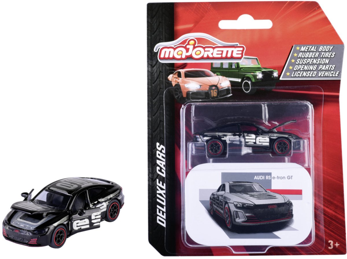 Majorette Audi RS E-tron GT, schwarz