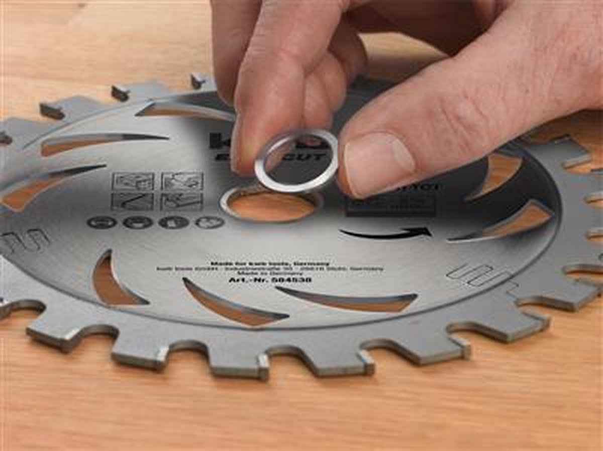 KWB -Wahlbeteilungsring für kreisförmige Sägenklinge 20 mm x 16 mm