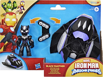 Hasbro Marvel Iron Man und seine großartigen Freunde Black Panther Flugzeug