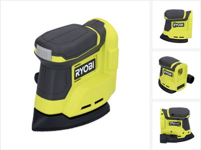 Ryobi RPS18-0 One+ Handschleifer mit 18-V-Li-Ionen-Akku, Gehäuse – 100 x 140 mm