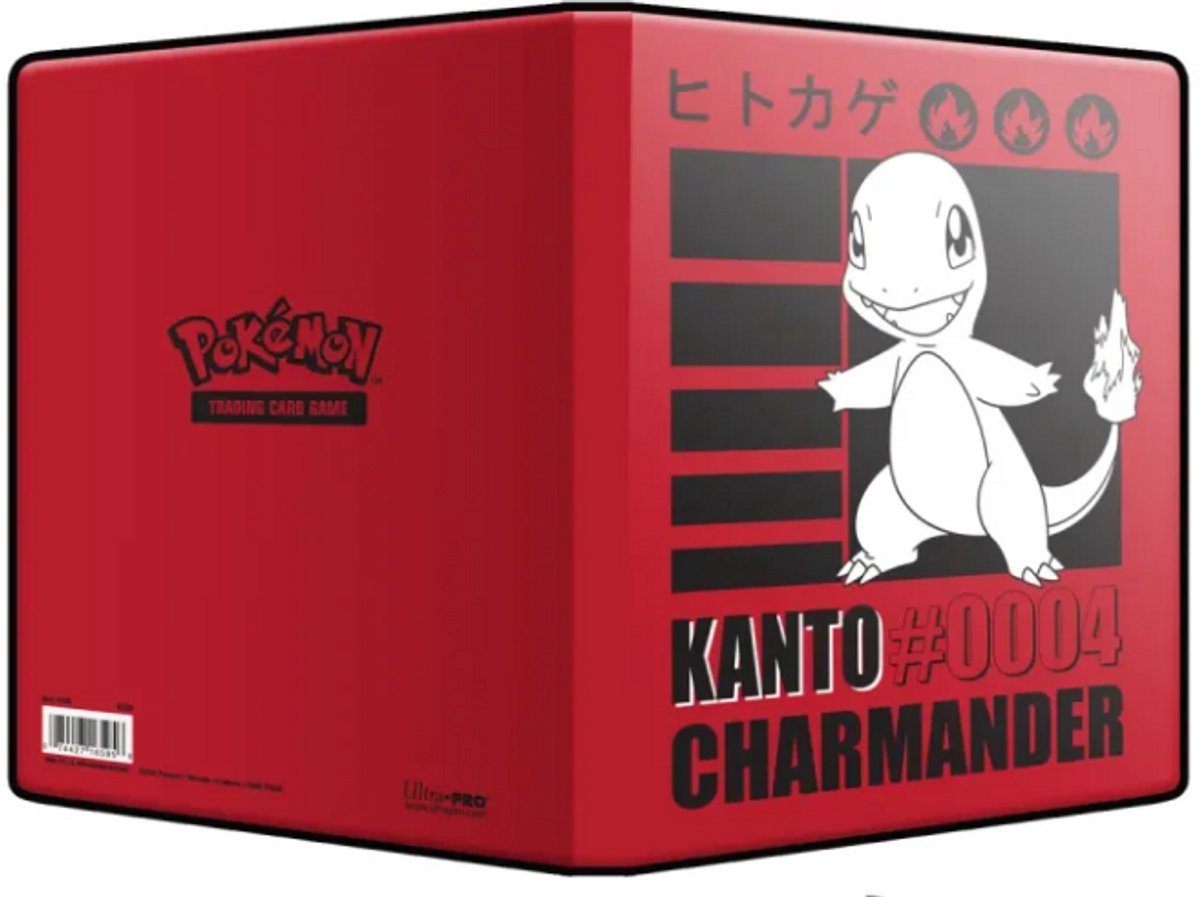 Ultrapro Pokémon Charmander 4-Pocket-Portfolio (80 Karten)