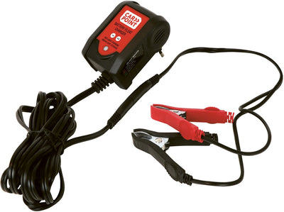 Carpoint Erhaltungsladegerät 12 V – 0,8 A 3,8 A – für nasse AGM-Gel-Batterien – IP65-geschützt