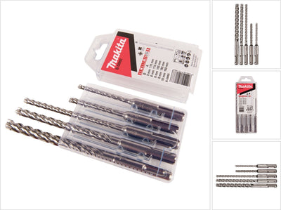 Makita-Zubehör – 5-teiliges Set Steinbohrer SDS plus B-58992