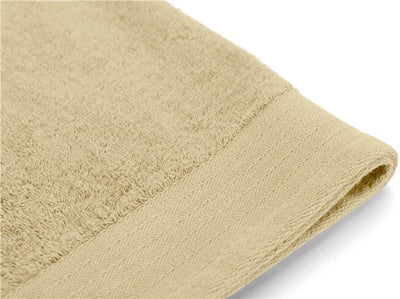 Walra Badetuch aus weicher Baumwolle – maisgelb – 50 x 100
