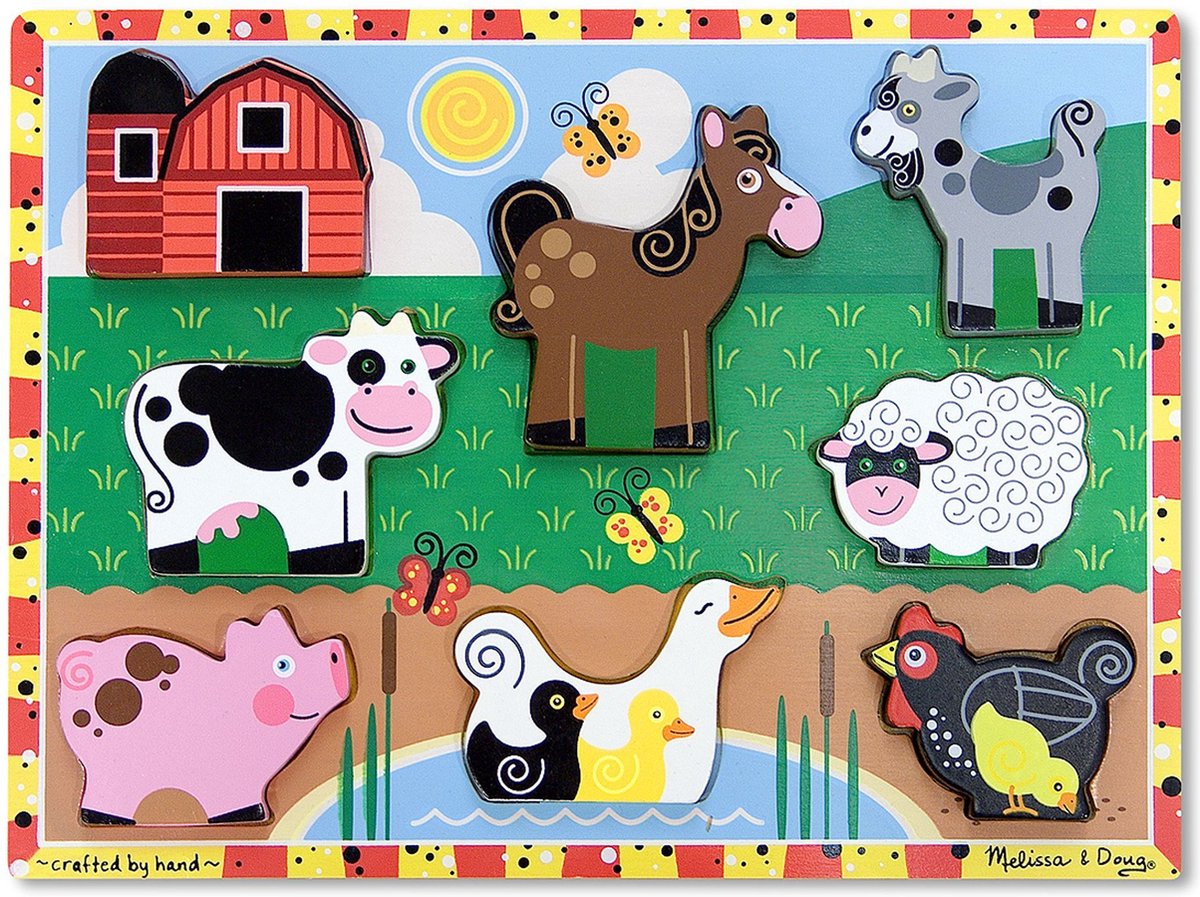 Melissa Doug – Bauernhof-Puzzle