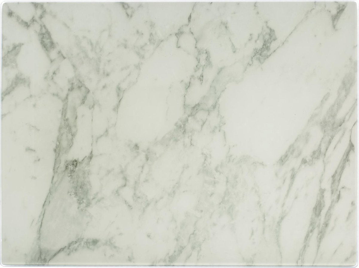 Typhoon-Arbeitsplattenschutz aus Glas – Marmor – 40 x 30 cm