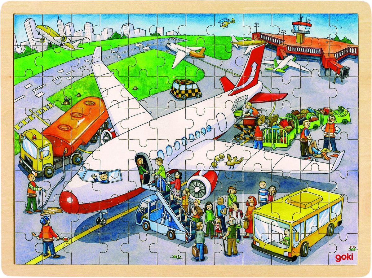 Flughafen Goki Puzzle, 96st.