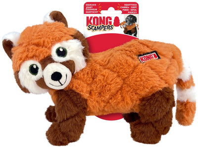 Kong Scampers Roter Panda - Kuscheltier - 22,86x25,4x12,07 cm braun m