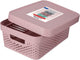 Curver Infinity 11l Vorratsbehälter mit Deckel rosa
