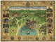 Ravensburger Jigsaw Puzzle Harry Potter Die Karte von Hogwarts, 1500st.