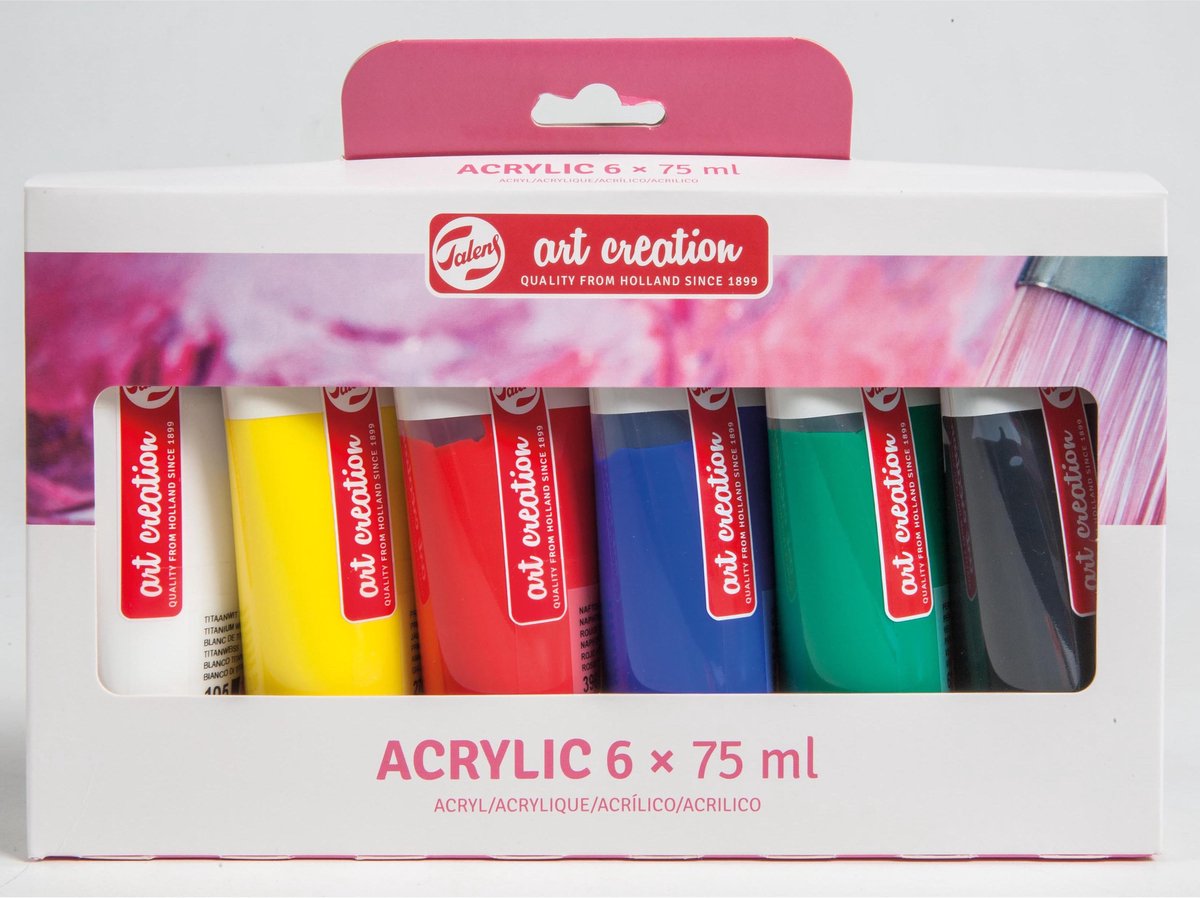 Talens Art Creation Acrylfarben-Set 6 x 75 ml