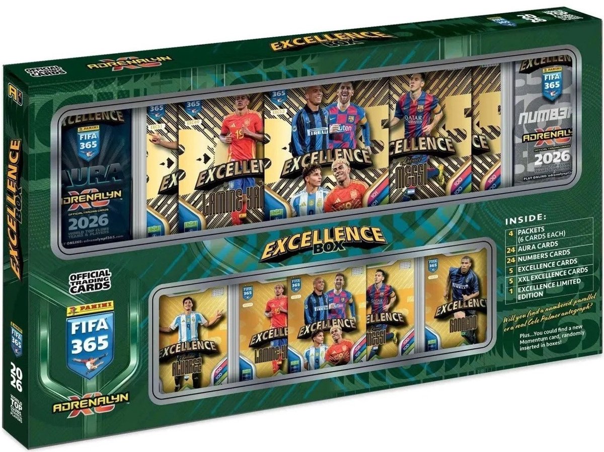 Adrenalyn XL FIFA365 25 26 Excellence Box