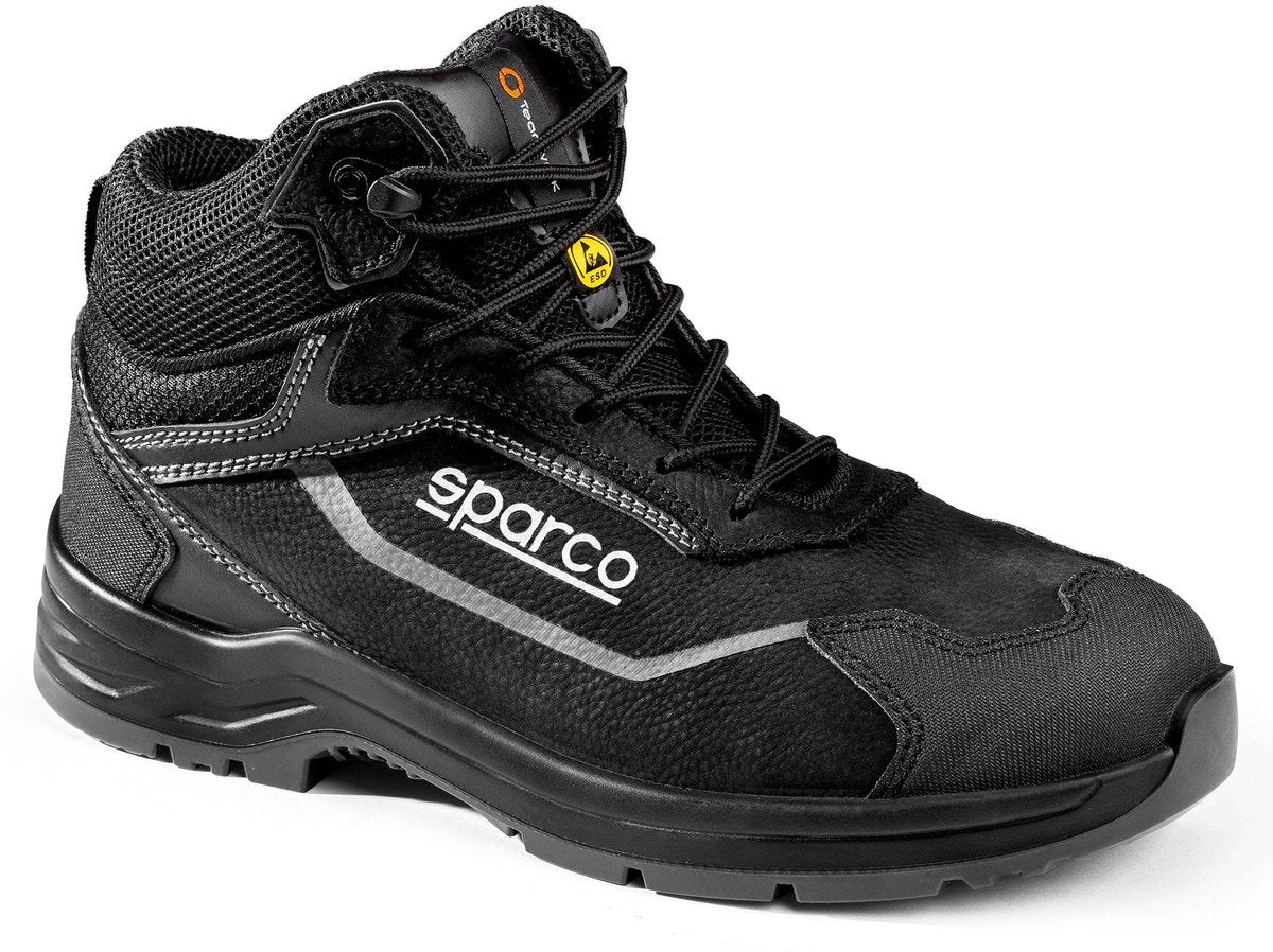Sparco Arbeitsschuhe S3S – Indy Oscar – Schwarz – Schwarz – 44