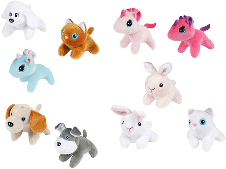 Toi-Toys kuscheln Plüschtier im Träger, 10 cm