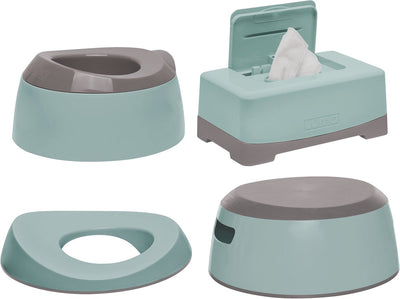 Eisblaues Toiletten-Trainingsset Luma