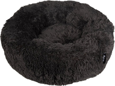 District 70 Fuzz Donut Hundebett – dunkelgrau – groß ø 80 cm