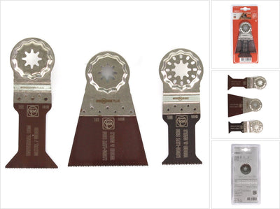 Fein 35222952030 3-teiliges E-Cut-Kombi-Sägeblatt-Set für den universellen Einsatz