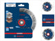 Bosch Zubehör 2608900661 Expert Multimaterial Diamanttrennscheibe Ø 150 mm Bohrer Ø 22,23 mm Stein