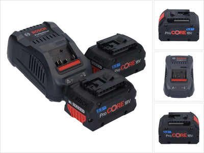 Bosch Akku-Starterset Procore 18V 5,5Ah Akkus + Ladegerät