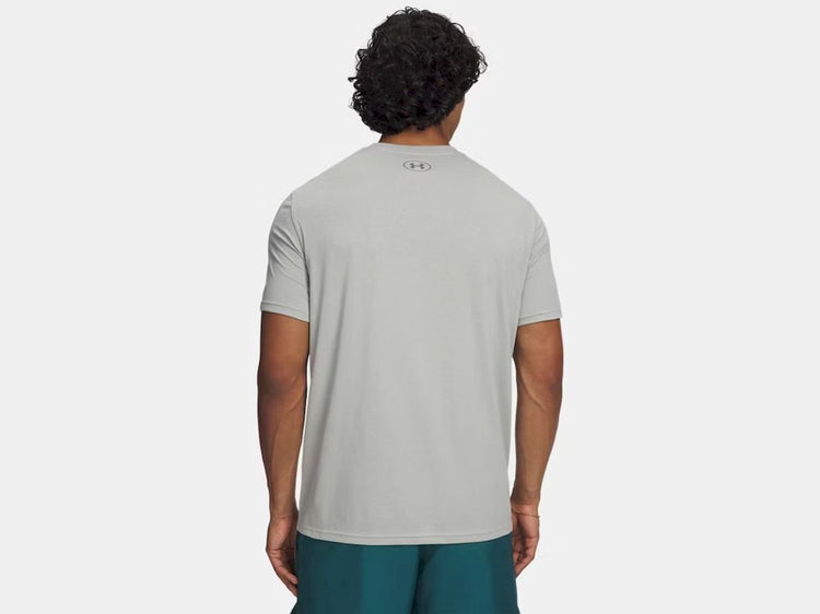 Under Armour UA M Sportstyle LC SS-Gry Herren-Sportshirt – Titan – Tongrün