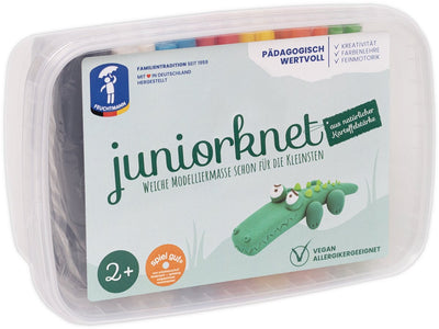 Feuchtmann Junior-Knetbox Maxi, 14 Stangen, 7 Farben in Aufbewahrungsbox