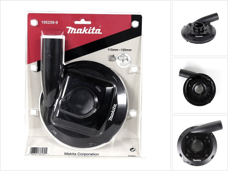 Makita 195239-9 127147-6 Absaugbecherscheibe für ga5021cf01 ga5021cfy1 – 115 125 mm
