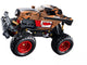 Sluban Powerbricks Monster Truck Orange Racing Off Road Bauspielzeug – Konstruktionsspielzeug Fahrzeugmodellbau – Baukasten mit 269 Bausteinen – M38-B1160 – ab 6 Jahren