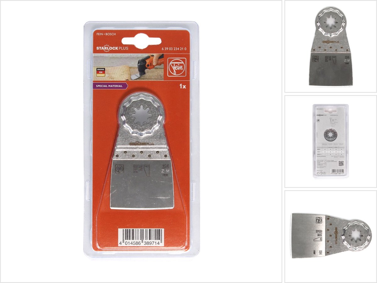 Fein - Spachtel SL Stern - 41x52x0,8mm - 1Stk - 63903234210