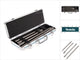 Makita Zubehör 4-teiliges SDS Max Meißelset: Spitze, flach im Aluminiumkoffer D-42466 - D-42466