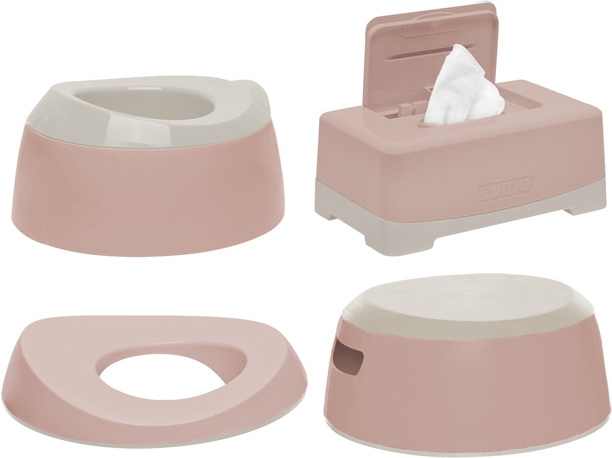 Staubrosa Toiletten-Trainingsset Luma Blush Pink