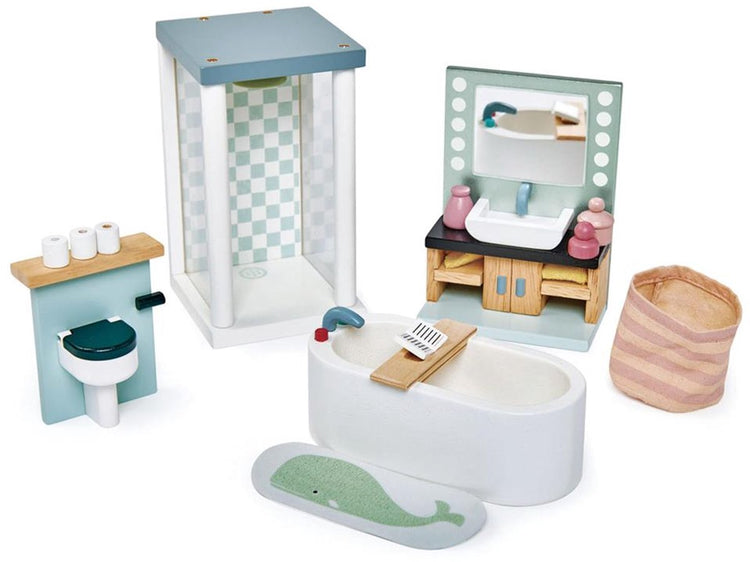 Tender Leaf Toys Badezimmermöbel – Puppenhaus |