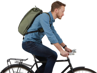 Thule Freizeitrucksack Rucksack mit Laptopfach Paramount Commute Rucksack 18l Olivgrün