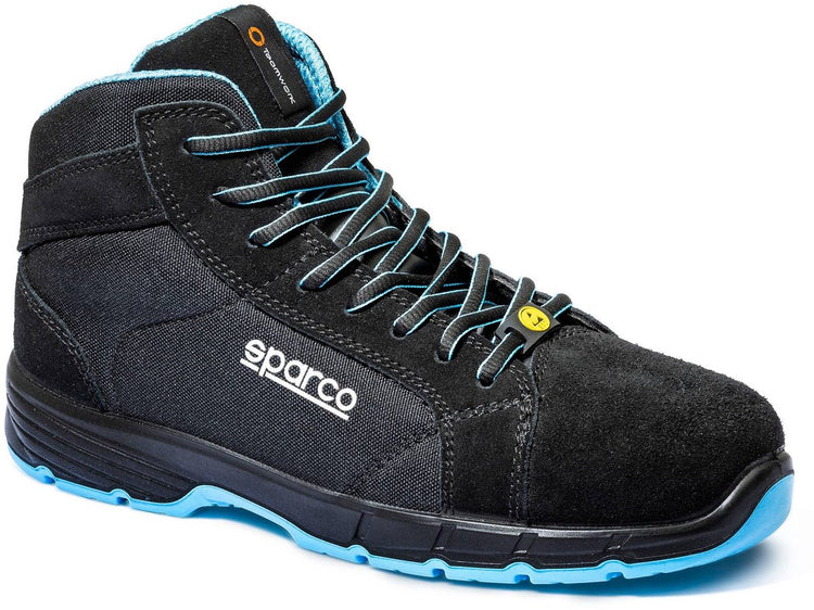 Sparco Arbeitsschuhe S3S – Horizon Fargo – Schwarz Blau – Schwarz – 48